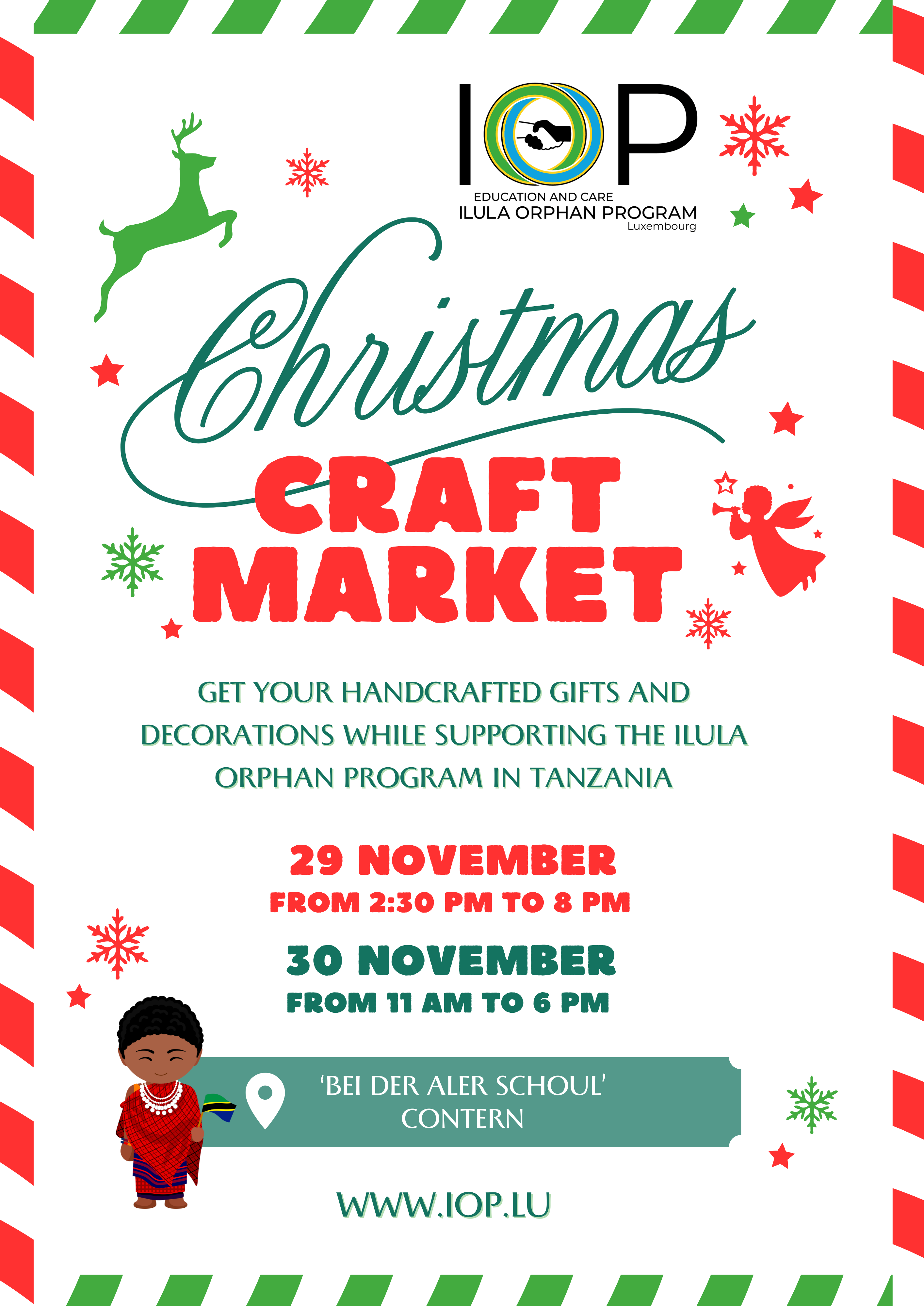 IOP at the Christmas Market in Contern