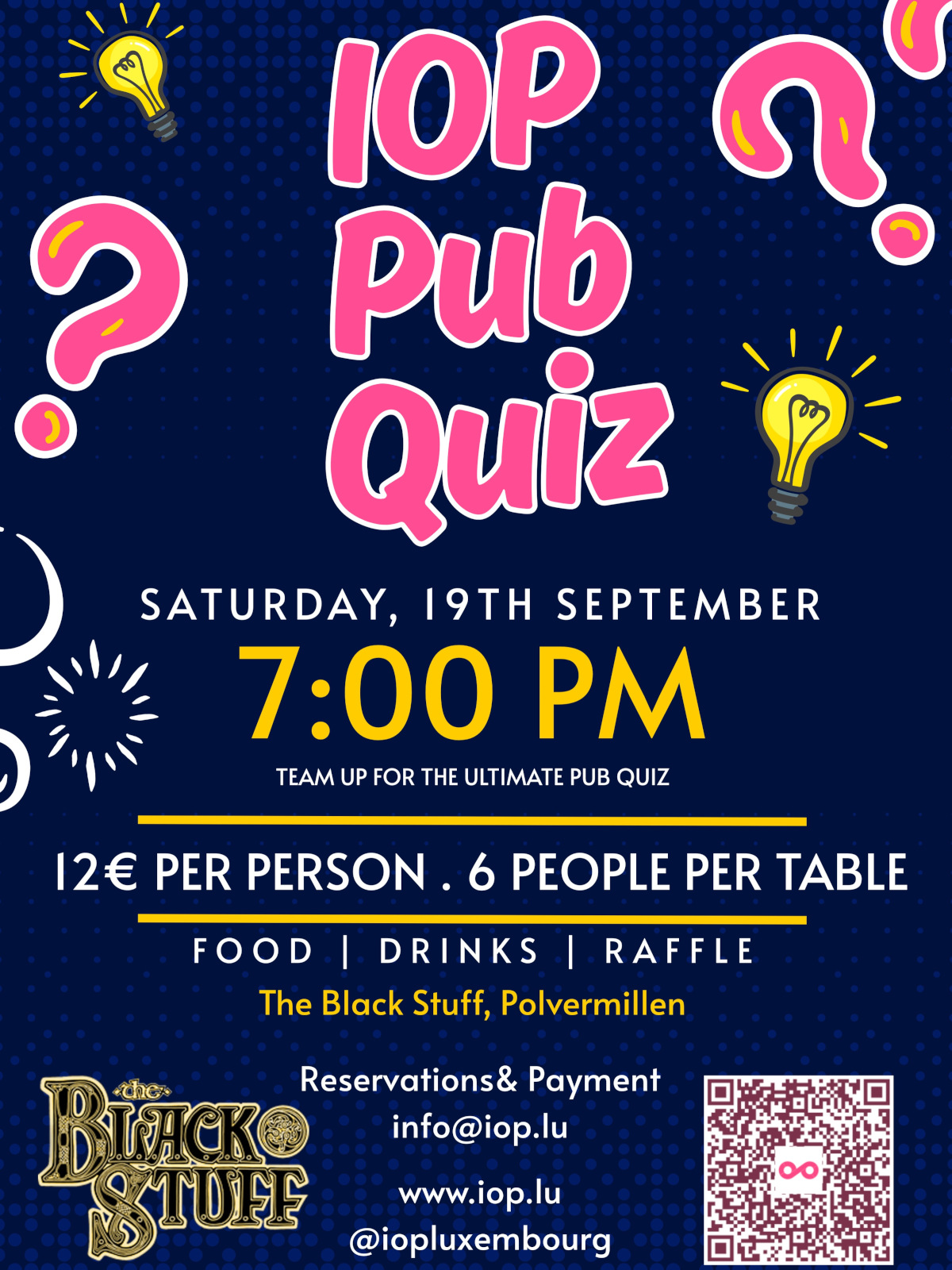 IOP Pub Quiz IOP Pub Quiz